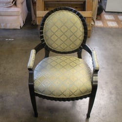 Cutting Edge Upholstery - 1 of 4 Dining Chairs we completed for Manven S.