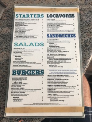 Menu photo 8 Lagoon Grill Waikoloa, HI Menu photo 8 Lagoon Grill Waikoloa, HI
