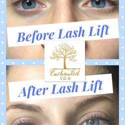 Enchanted Spa - Another beautiful Lash Lift and Tint... results last 8-10 weeks!