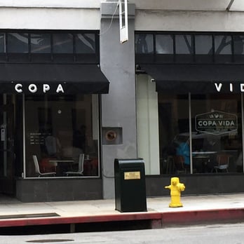 Copa Vida - Coffee shop sign. - New American Near Me - Pasadena, California