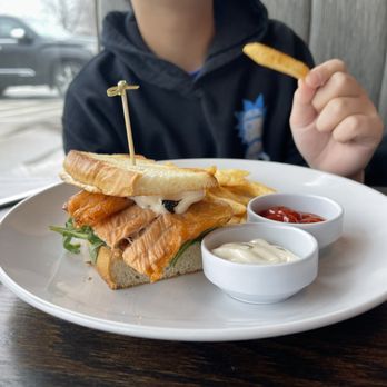 Roots95 - Salmon blt - New American Near Me - Johnston, Iowa