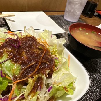 Sushi Nakano - Salad and miso soup - Sushi Bars Near Me - Phoenix, Arizona Sushi Nakano - Salad and miso soup - Sushi Bars Near Me - Phoenix, Arizona