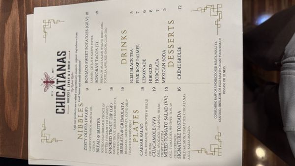 Menu photo 2 Chicatanas Hillsboro, OR