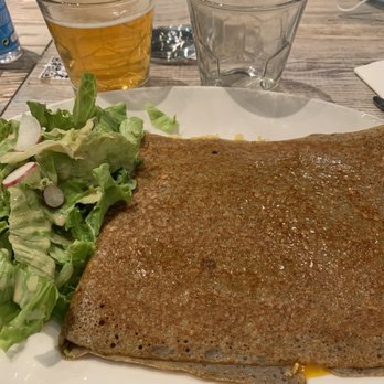 L'Atelier - Artisan Crêpier - Cheese egg ham and truffle crepe - Creperies Near Me - Paris, 75