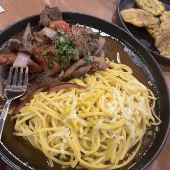 El Chullo Peruvian Restaurant - Tallarin a la Huancaina - Peruvian Near Me - Phoenix, Arizona