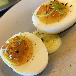 HH: IBY Deviled Egg (Wasabi Aioli, Ikura) HH: IBY Deviled Egg (Wasabi Aioli, Ikura)
