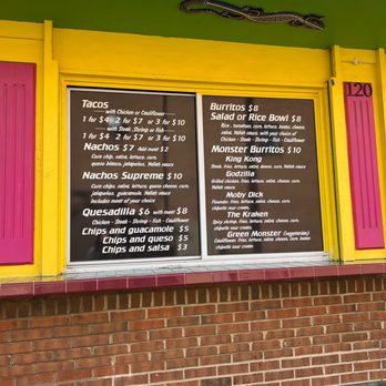 Yallah Taco - Menu - Mexican Near Me - State College, Pennsylvania Yallah Taco - Menu - Mexican Near Me - State College, Pennsylvania