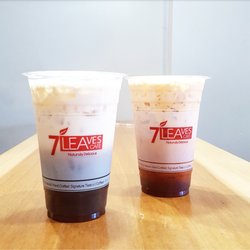 7 Leaves Cafe - Oolong Milk Tea (Rate: 5 / 5) & Thai Tea (Rate: 4 / 5)