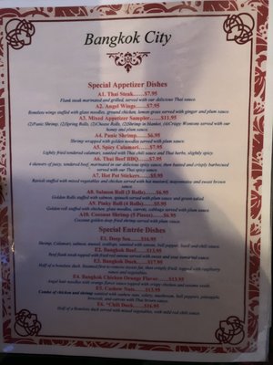 Menu photo 6 Bangkok City Voorhees, NJ