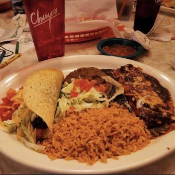 Chuy's - Taco and enchilada meal from Chuys - Tex-Mex Near Me - Fairfax, Virginia Chuy's - Taco and enchilada meal from Chuys - Tex-Mex Near Me - Fairfax, Virginia