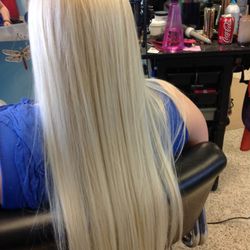 A Couple Gals' Salon - high fashion blonding!