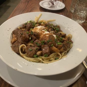 Sixteen Mile House - Beef Stroganoff...omg...so good! Meat was so tender!! - Steakhouses Near Me - Millbrae, California Sixteen Mile House - Beef Stroganoff...omg...so good! Meat was so tender!! - Steakhouses Near Me - Millbrae, California