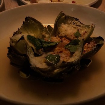 Lilia - Whole Artichoke, Garlic, Mint, Parmigiano, Breadcrumbs - Italian Near Me - Brooklyn, New York