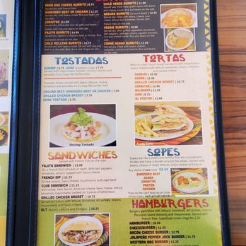 Laguna Grill - Menu 10/15/2021 - Mexican Near Me - Big Bear Lake, California