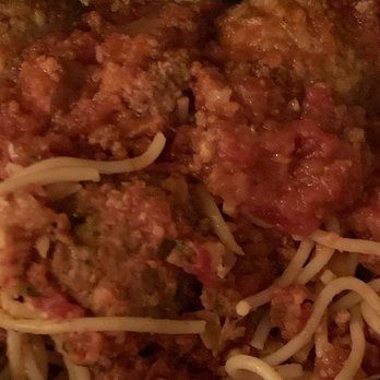 Petrella's Italian Cafe - Only snapped for picture... spaghetti & meatballs! Look at that yumminess!!! - Italian Near Me - Pensacola, Florida Petrella's Italian Cafe - Only snapped for picture... spaghetti & meatballs! Look at that yumminess!!! - Italian Near Me - Pensacola, Florida
