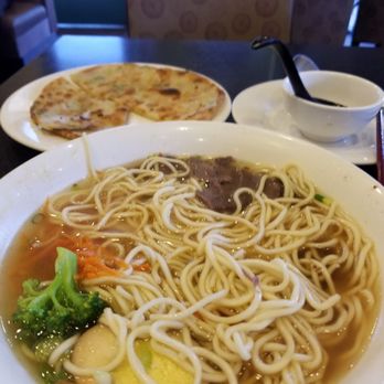 Super Juicy Dumplings - Beef noodle soup and green onion pancake - Dim Sum Near Me - Brea, California
