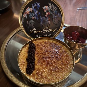 Papi Steak Miami Beach - Creme Brulee - Steakhouses Near Me - Miami Beach, Florida