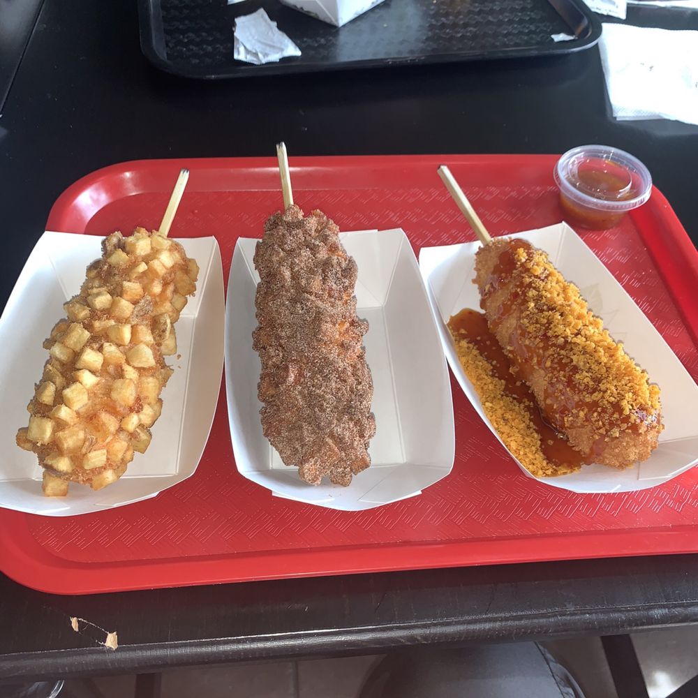 Flaming Kuma - Corndogs - Hot Dogs Near Me - West Lafayette, Indiana Flaming Kuma - Corndogs - Hot Dogs Near Me - West Lafayette, Indiana