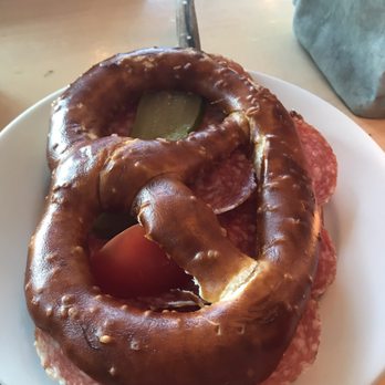 Altes Tramdepot - Salami pretzel - Brewpubs Near Me - Bern, BE