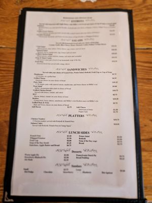 Menu photo 4 Millie's Pancake Haus Tucson, AZ