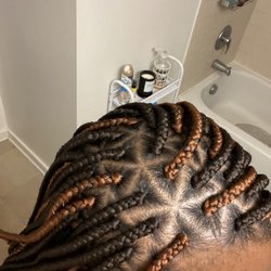 Gisele Hair Braiding - Top view.