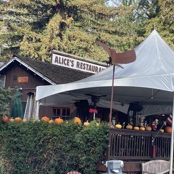 Alice's Restaurant - Front of restaurant - Diners Near Me - Woodside, California