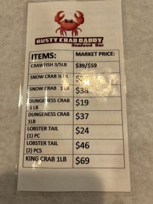 Menu photo 7 Rusty Crab Daddy St. George, UT Menu photo 7 Rusty Crab Daddy St. George, UT