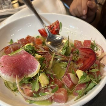 La Condesa Eatery - Tuna Ceviche with Chips - Salad Near Me - Reno, Nevada