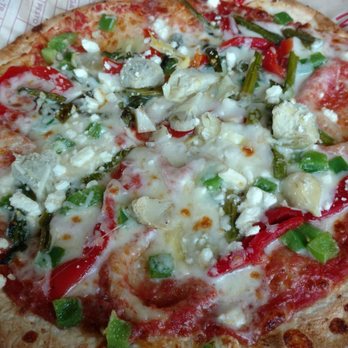 MOD Pizza - Asparagus, artichoke and pepper medium size - Fast Food Near Me - Wake Forest, North Carolina