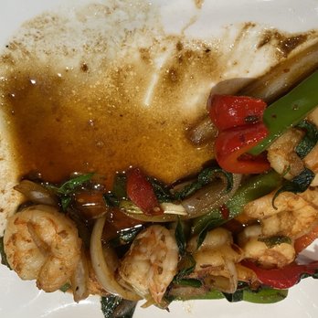 Bhan Thai Lao Kitchen - Gra plow (spelling?) with shrimp - Thai Near Me - Vacaville, California