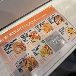 Menu Menu