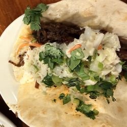 Old Armory BBQ - Brisket tacos