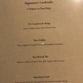 Market Bistro - Tom Petty cocktails - New American Near Me - Jericho, New York Market Bistro - Tom Petty cocktails - New American Near Me - Jericho, New York