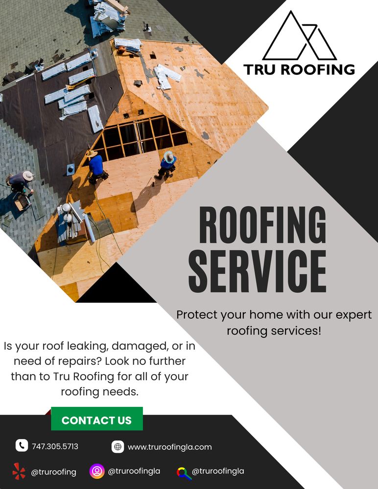 Slide of Tru Roofing
