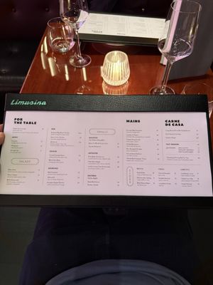 Menu photo 5 Limusina New York, NY