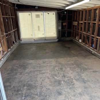 Quality Asbestos Control - After: clean slab floor. Tiles removed, mastic dissolved and protected. - Environmental Abatement Near Me - Union City, California