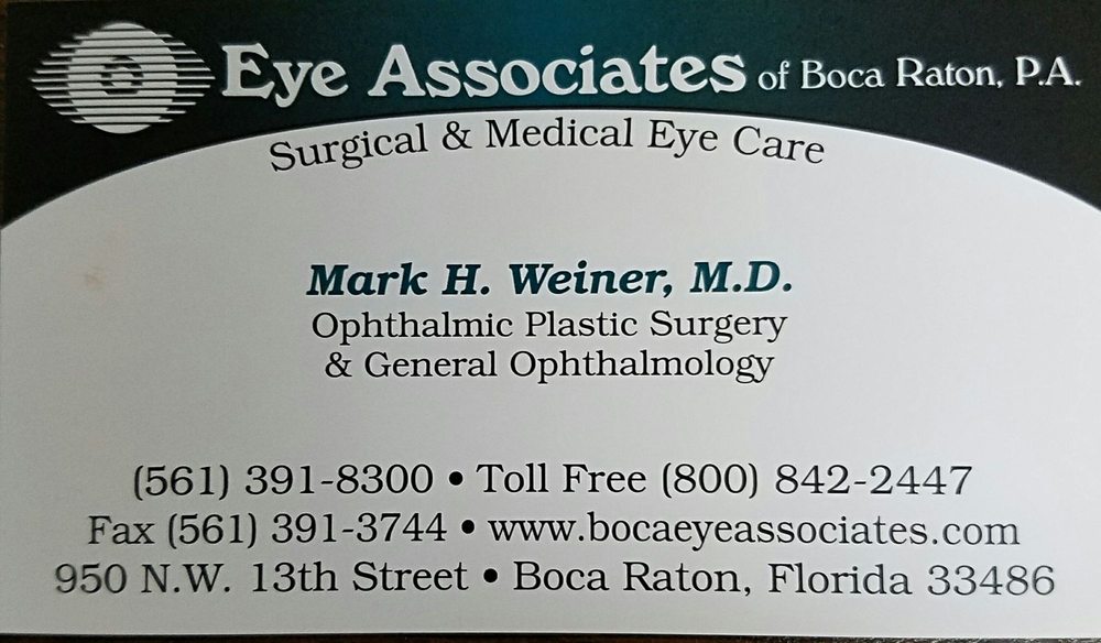 EYE ASSOCIATES OF BOCA RATON 27 Reviews 950 NW 13th St, Boca Raton