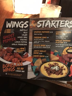 Menu photo 8 BoomerJack's Grill Arlington, TX