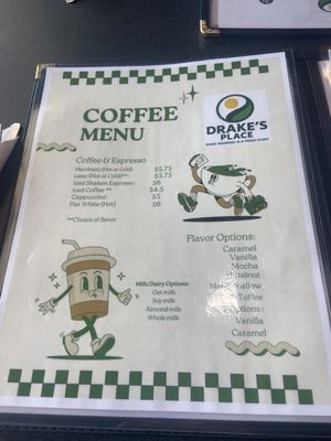 Menu photo 1 Drake's Place Kaukauna, WI