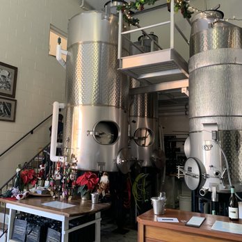 Jaffurs Wine Cellars - Inside and tasting room! Very open! - Wineries Near Me - Santa Barbara, California
