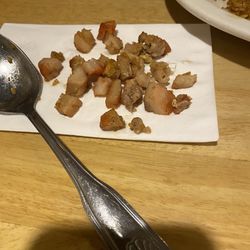 Dragon City Chinese Restaurant - Pork fat hardly any meat.