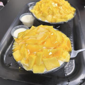 MandRo Teahouse - Mango Bingsoo - Bubble Tea Near Me - Davis, California