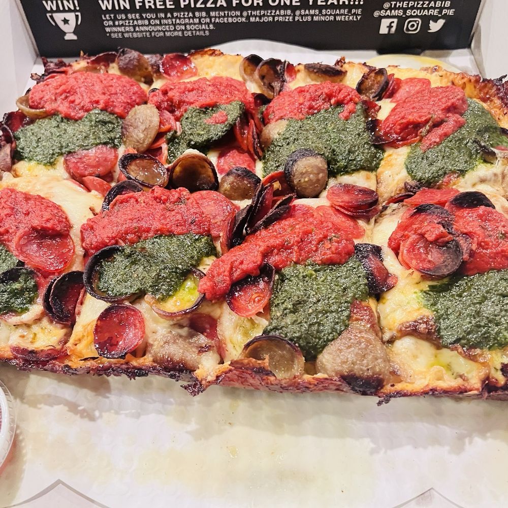 Sam’s Square Pie - Pizza Near Me - Indianapolis, Indiana Sam’s Square Pie - Pizza Near Me - Indianapolis, Indiana