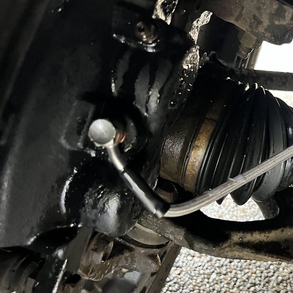 Southend Auto Care - Ridiculously angled brake lines....setting me up for a return service so they can say it's because of my "cheap parts"? - Auto Repair Near Me - Tacoma, Washington Southend Auto Care - Ridiculously angled brake lines....setting me up for a return service so they can say it's because of my "cheap parts"? - Auto Repair Near Me - Tacoma, Washington