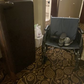 Comfort Suites Mobile East Bay - Tight fit, with one wheel scraping the wall to get by the upended table. - Hotels Near Me - Daphne, Alabama Comfort Suites Mobile East Bay - Tight fit, with one wheel scraping the wall to get by the upended table. - Hotels Near Me - Daphne, Alabama