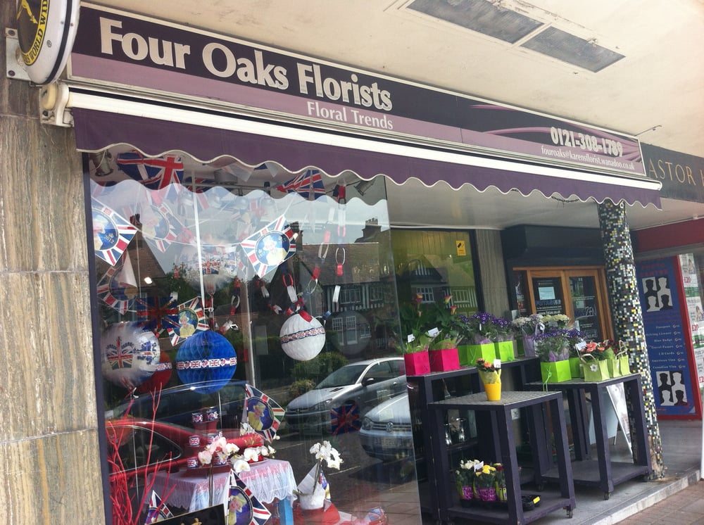 FOUR OAKS FLORIST Updated June 2024 282a Lichfield Road, Sutton Coldfield, West Midlands