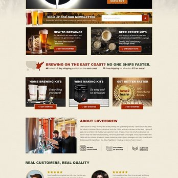 Border7 Studios - Custom Brewing Website - Web Design Near Me