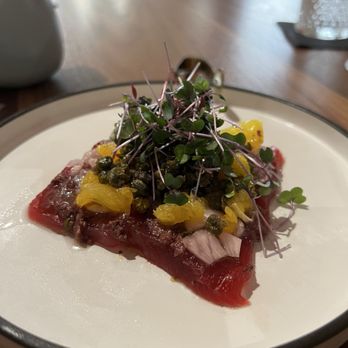 Lady Elaine - Ahi Crudo - Mediterranean Near Me - Honolulu, Hawaii Lady Elaine - Ahi Crudo - Mediterranean Near Me - Honolulu, Hawaii