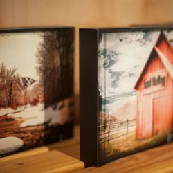 Mountain Images Gallery - Small Sun Valley 'block' prints