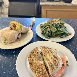 Common Roots - UNBELIEVABLY DELICIOUS!!!!!   Common roots burrito  Lovely lox  Kale salad  Bomb.